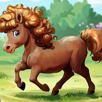 Yara, das junge Pferd, auf Entdeckungsreise